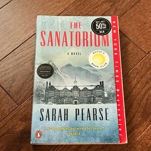 The Sanatorium by Sarah Pearse - Red and Gray Cover